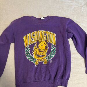 UW Husky Vintage Gameday Sweater